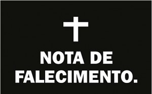 falecimentoooo
